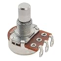 Alpha A500K Mini Metric Solid Short Shaft 6.5mm Audio Taper Potentiometer