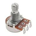 Alpha A500K Mini Metric Split Short Shaft 6.5mm Audio Taper Potentiometer