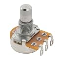 Alpha B250K Mini Metric Solid Short Shaft 6.5mm Linear Taper Potentiometer