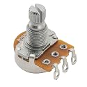 Alpha B250K Mini Metric Split Short Shaft 6.5mm Linear Taper Potentiometer