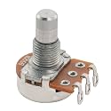 Alpha B500K Mini Metric Solid Short Shaft 6.5mm Linear Taper Potentiometer