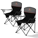 ALPHA CAMP Folding Camping Chair for Adults Lawn Chair for Camping Outdoor