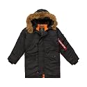 Alpha Industries Big Boys' N-3B Parka Coat