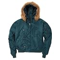 Alpha Industries Men's N-2B Short Waist Parka (XL, Black)