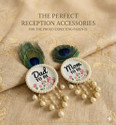 alphasales Un cart Handmade Design 'Mom to Be' & 'Dad to Be' Badge Set for Baby Shower Brooch