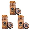 Alphiro Roasted Makhana &amp; Foxnuts: Cheese Tomato x 3 (3 X 75 Gram) | Gluten Free | MSG Free | Antioxidant | Rich Calcium | Low Cholesterol | High Protein| Immunity Booster
