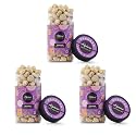 Alphiro Roasted Makhana &amp; Foxnuts: Cream and Onion x 3 (3 X 75 Gram) | Gluten Free | MSG Free | Antioxidant | Rich Calcium | Low Cholesterol | High Protein| Immunity Booster