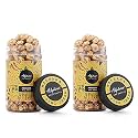 Alphiro Roasted Makhana &amp; Foxnuts: Hing Jeera x 2 (2 X 75 Gram) | Gluten Free | MSG Free | Antioxidant | Rich Calcium | Low Cholesterol | Vegan | High Protein| Immunity Booster