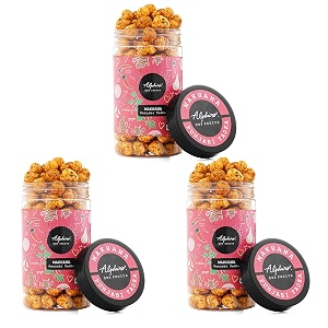 alphiro roasted makhana amp foxnuts punjabi tadka x 3 3 x 75 gram  gluten free  msg free  antioxidant  rich calcium  low cholesterol  vegan  high protein immunity booster