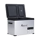 Alpicool CHS55 Dual Temperature Control 12 Volt Refrigerator 42 Quart Portable Car Fridge Freezer (-4°F~68°F) for Truck,RV,Camping and Travel