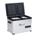 Alpicool CHS45 Dual Temperature Control 12 Volt Refrigerator 33 Quart Portable Car Fridge Freezer (-4°F~68°F) for Truck,RV,Camping and Travel