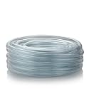 Alpine Corporation 100 Ft. PVC Tubing with 3/8" Inside Diameter for Ponds and Fountains, Clear