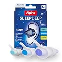 Alpine SleepDeep Reusable Earplugs for Sleeping | Earbuds for Side Sleepers