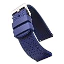 ALPINE Sporty Premium Soft Silicone Adjustable Watch Band - Replacement Rubber Watch Bands for Women &amp; Men - Waterproof Quick Release Watch Straps - Compatible with Regular &amp; Smart Watch Bands