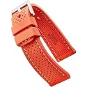 ALPINE Sporty Premium Soft Silicone Adjustable Watch Band - Replacement Rubber Watch Bands for Women &amp; Men - Waterproof Quick Release Watch Straps - Compatible with Regular &amp; Smart Watch Bands
