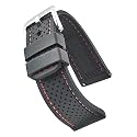 ALPINE Sporty Premium Soft Silicone Adjustable Watch Band - Replacement Rubber Watch Bands for Women &amp; Men - Waterproof Quick Release Watch Straps - Compatible with Regular &amp; Smart Watch Bands