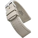 ALPINE Sporty Premium Soft Silicone Adjustable Watch Band - Replacement Rubber Watch Bands for Women &amp; Men - Waterproof Quick Release Watch Straps - Compatible with Regular &amp; Smart Watch Bands