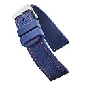 ALPINE Sporty Premium Soft Silicone Adjustable Watch Band - Replacement Rubber Watch Bands for Women &amp; Men - Waterproof Quick Release Watch Straps - Compatible with Regular &amp; Smart Watch Bands