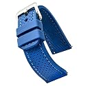 ALPINE Sporty Premium Soft Silicone Adjustable Watch Band - Replacement Rubber Watch Bands for Women &amp; Men - Waterproof Quick Release Watch Straps - Compatible with Regular &amp; Smart Watch Bands