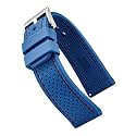 ALPINE Sporty Premium Soft Silicone Adjustable Watch Band - Replacement Rubber Watch Bands for Women &amp; Men - Waterproof Quick Release Watch Straps - Compatible with Regular &amp; Smart Watch Bands