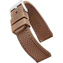 ALPINE Sporty Premium Soft Silicone Adjustable Watch Band - Replacement Rubber Watch Bands for Women &amp; Men - Waterproof Quick Release Watch Straps - Compatible with Regular &amp; Smart Watch Bands