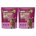 ALPINO Super Overnight Oats Dark Chocolate 2kg (Pack of 2) - Overnight Rolled Oats, Protein – As Seen on Shark Tank India
