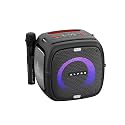 ALPSS AUDIO GSTAR-2100-PRO 80watts RMS Bluetooth Party Speakers with ESIS New Digital Equalizer Settings,Powerful Speaker-Tweeter with Party Multi-Electrifying LED Lights, Sleek MIC for Karaoke.