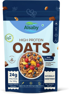 ALSABY 24g Protein Oats Dark Chocolate Naturally