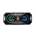 Altec Lansing Mix 2.0 - Bluetooth Speaker, Wireless, Waterproof, Floatable, Portable, Speakers, Loud Volume, Strong Bass, Rich Stereo System, 100 ft Wireless Range, IP67, Steel Gray with Lights