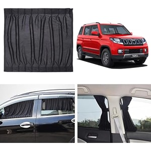 fabric side window sunshades car curtains mahindra mahindra- tuv 300