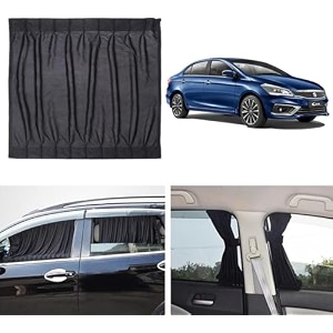fabric side window sunshades car curtains maruti suzuki maruti suzuki- ciaz