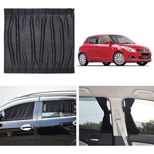 fabric side window sunshades car curtains maruti suzuki maruti suzuki- swift 2012 to 2016