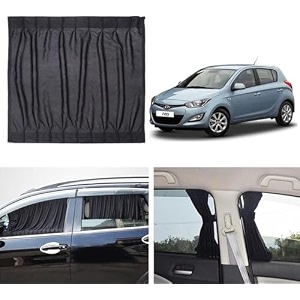 fabric side window sunshades car curtains hyunddai hyunddai- i20 old