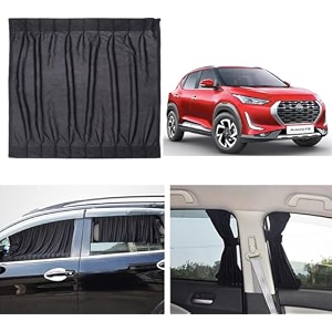 fabric side window sunshades car curtains nissan nissan- magnite