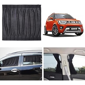 fabric side window sunshades car curtains maruti suzuki maruti suzuki- ignis