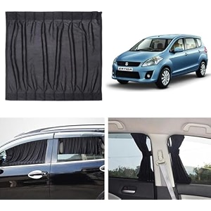 fabric side window sunshades car curtains maruti suzuki maruti suzuki- ertiga 2012 to 2017 old