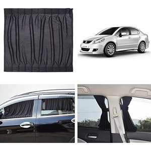 fabric side window sunshades car curtains maruti suzuki maruti suzuki- sx4