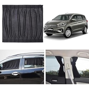 fabric side window sunshades car curtains maruti suzuki maruti suzuki- ertiga 2018 new
