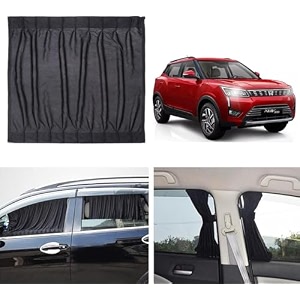 fabric side window sunshades car curtains mahindra mahindra- xuv 300