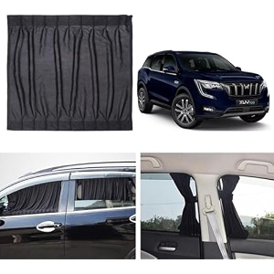 fabric side window sunshades car curtains mahindra mahindra- xuv 700