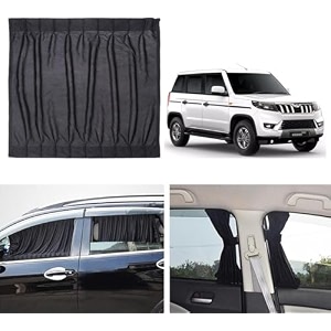 fabric side window sunshades car curtains mahindra mahindra- bolero new