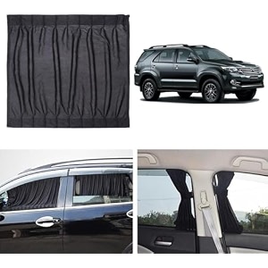 fabric side window sunshades car curtains toyotta- fortuner 2012 to 2016 old