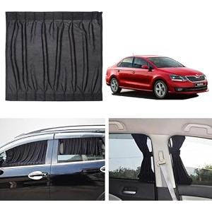 altered lifestyle fabric side window sunshades car curtains skoda skoda- rapid