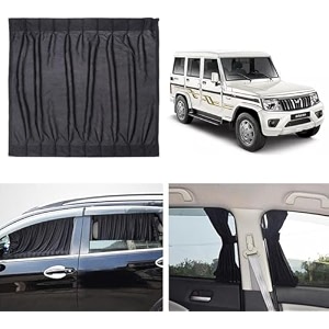 fabric side window sunshades car curtains mahindra mahindra- bolero old