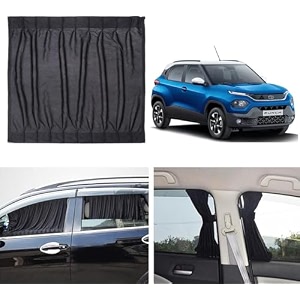 fabric side window sunshades car curtains tata tata- punch