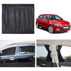 fabric side window sunshades car curtains hyunddai hyunddai- i20 elite