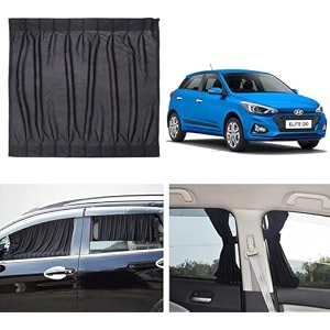 fabric side window sunshades car curtains hyunddai hyunddai- i20 2020