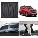 Fabric Side Window Sunshades, Car Curtains (Mahindra, Mahindra- TUV 300)