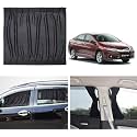 Fabric Side Window Sunshades, Car Curtains (Hondda, Hondda- City 2014)