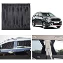 Fabric Side Window Sunshades, Car Curtains (Kia, Kia- Sonet)